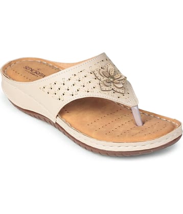 Liberty - Beige Women's Flats