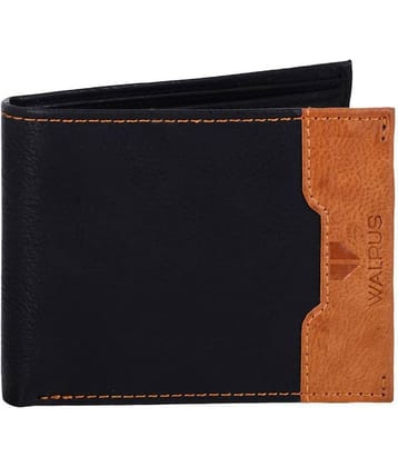 Walrus Leather Black Casual Regular Wallet