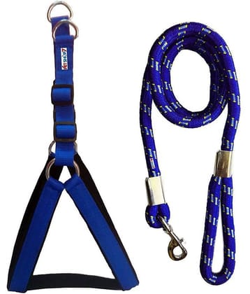 Smart Doggie Chest Belt ( 1 inch ) and Rope For Your Medium Sized Pet Dogs