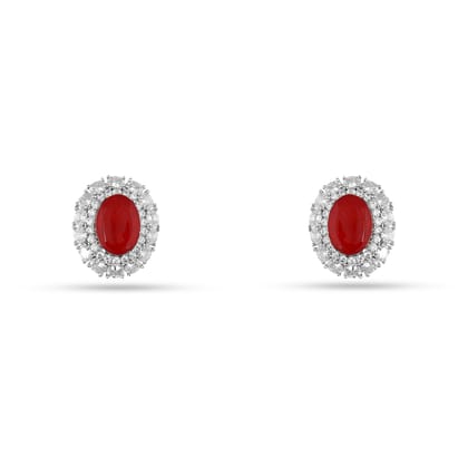 Foziah - Doublet stud earrings