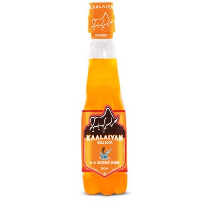 Kaalaiyan Pet Goli 350ml Orange