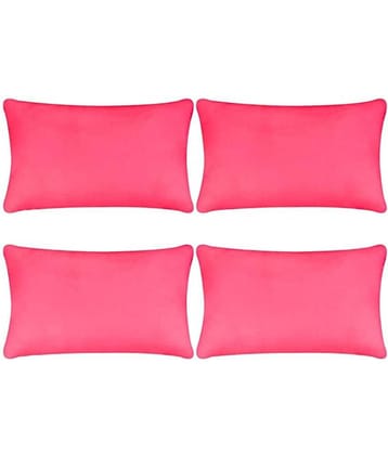 PINDIA Combos Blue Pillow Cover
