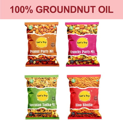 Let's Try Pack of 4 Assorted -112g