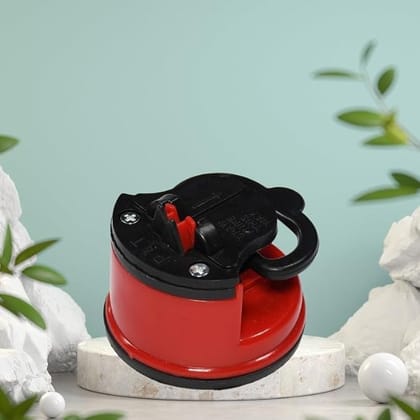 SMARTCAM Manual Mini Kitchen Knife Sharpener for Sharpening Stainless Steel | Sharpening Tool for Ceramic Knife and Steel Knives | Mini Knife Sharpener with Suction Pad