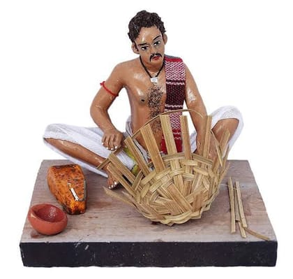 simonart and printing handicrafts clay baskat Maker