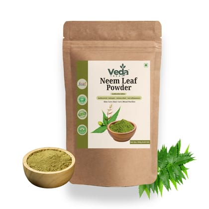 VedaTreat Pure Neem Leaf Powder – Skin Clarity & Holistic Health