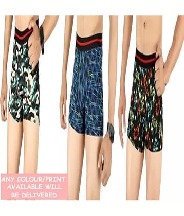 CAVENDRES Pack of 3 Nylon Trunks For Men's ( Multicolor1 )