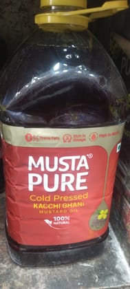 Musta Pure Cold pressed Kacchi ghani Mustard oil 
