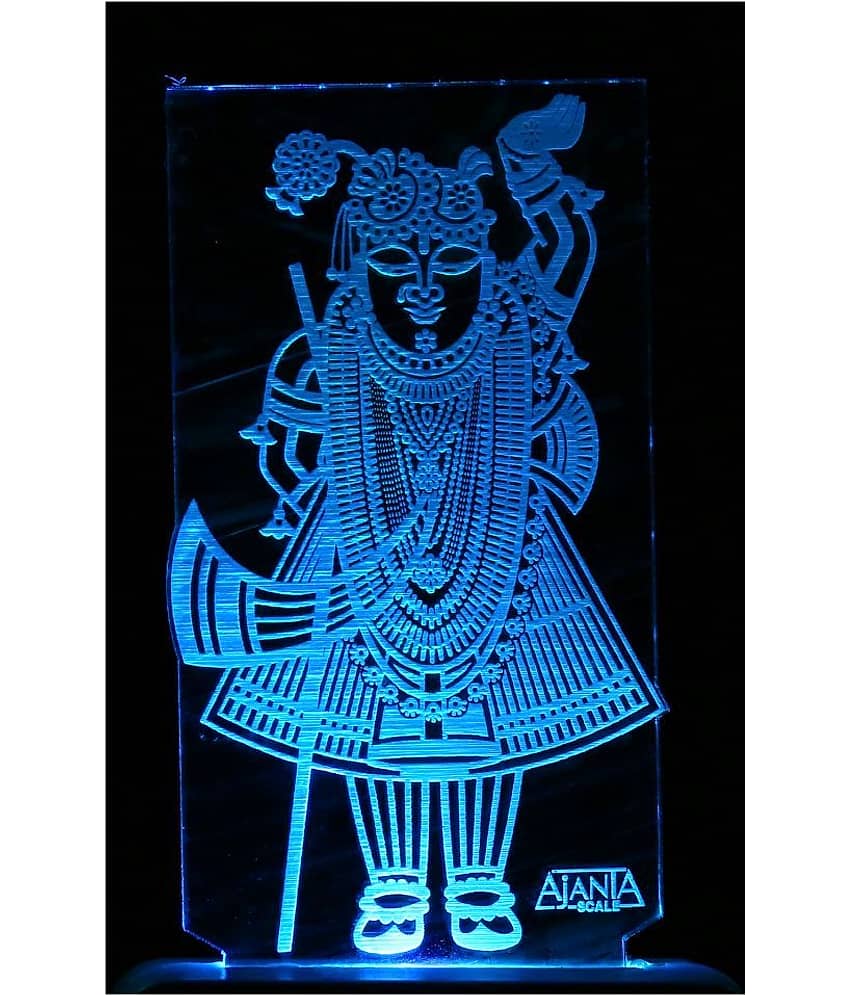 SUPER AJANTA SHREENATHJI  2007 Night Lamp Multi - Pack of 1