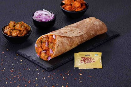 Smoked Butter Chicken Wholewheat Wrap Smoked Butter Chicken Wholewheat Wrap