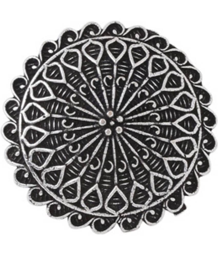 VIRAASI - Silver Contemporary Ring ( Pack of 1 )