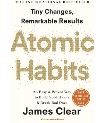 Atomic Habits - Good bad habits New York Book  (English, Paperback, Clear James)
