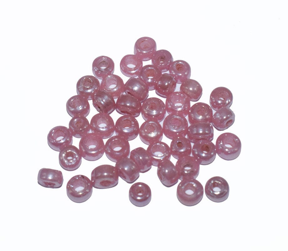 Pony Beads, Glass Pony Roller Bead, Large Hole Bead, Rondelle Bead, DIY Jewelry Supply,POY-001-100 Gram / 9X7 MM
