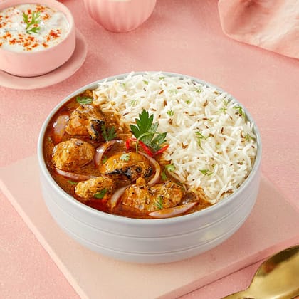 Chicken Bhuna Rice Bowl.