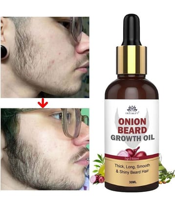 Intimify Onion Beard Growth Beard Oil, Beard Oil, Growth Increasing Beard Oil, 30 Ml
