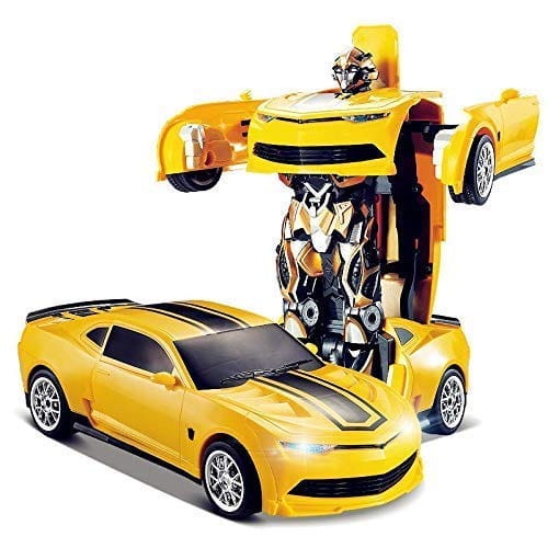 Car to Robot Automatically With Light &Sound for Kids