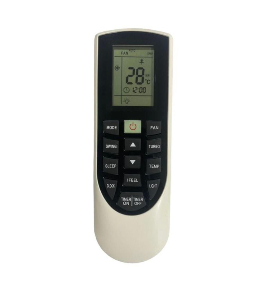 AC Remote No.182 No Backlight Llyod AC Remote Control (White)