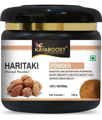 KAYABOOST Harad Powder - Haritaki Fruit Powder, Terminalia Chebula, Natural (150 g)