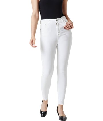 Miss Chase Denim Jeans - White