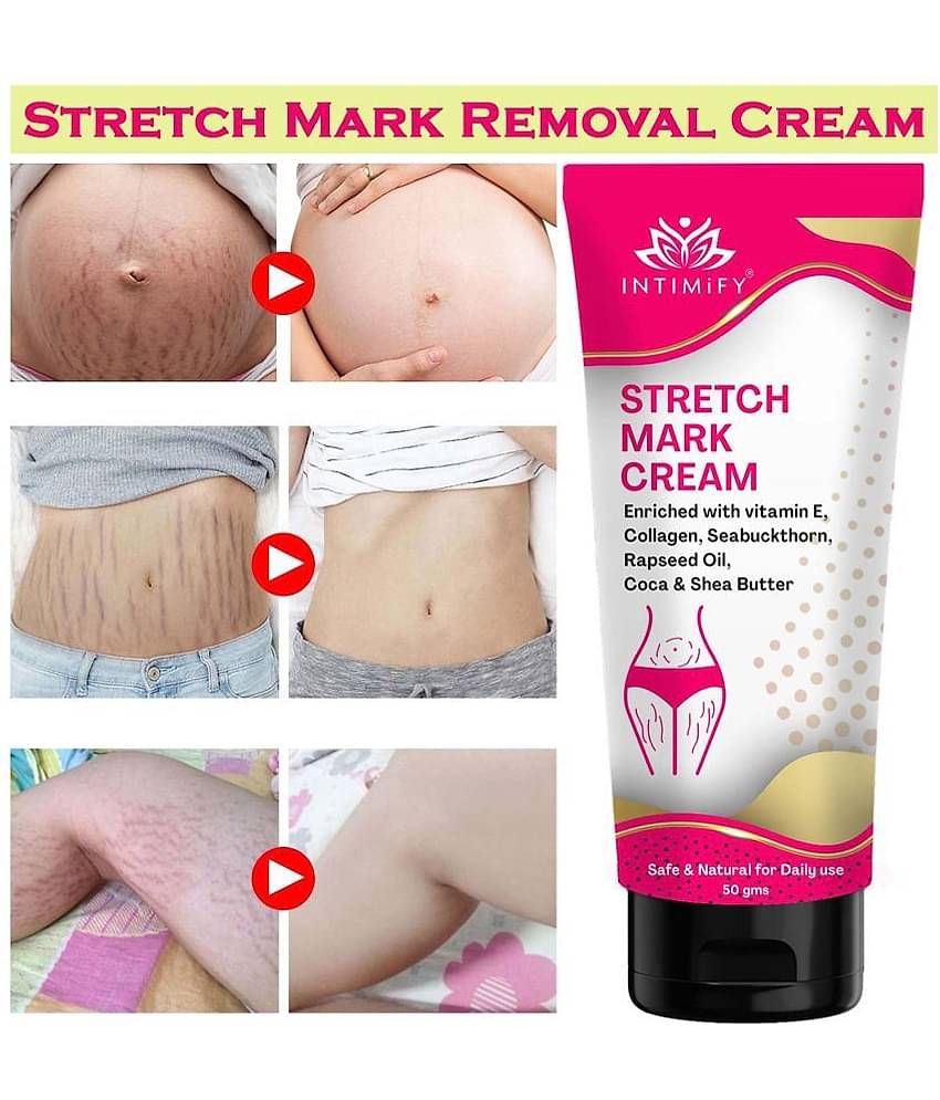 Intimify Stretch Mark Cream, Stretch Mark Remover Cream, Firming Cream, 50 Gms