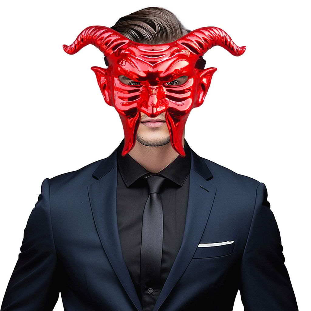 Dracula Mask Red