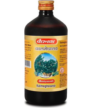 Baidyanath Kalmeghasav for Digestion Hepatoprotective & Protects the liver 450ml (Pack of 1)