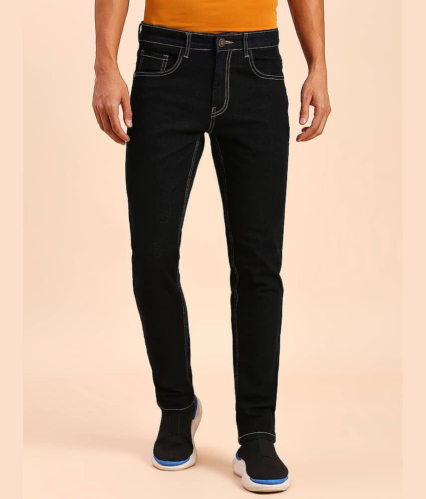 HJ HASASI Regular Fit Basic Men's Jeans - Indigo Blue ( Pack of 1 )