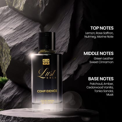 STARSTRUCK BY SUNNY LEONE Confidence by Lust Gold, EDP Perfume for Men