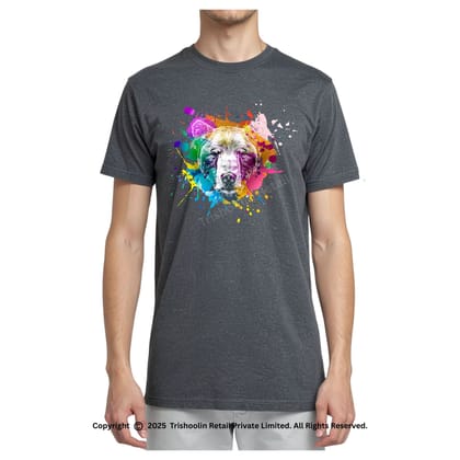 Trishoolin SSHAYU Printed T-Shirt | Design 10274MB | Regular Fit | Crew Neck / Round Neck Half Sleeve | Pack of 1