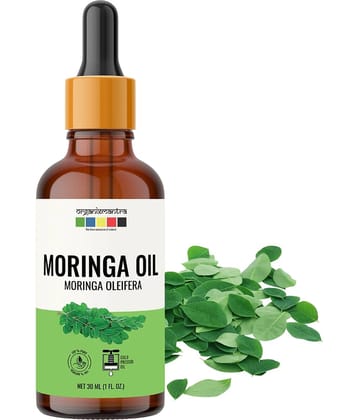 Organix Mantra Moringa Oil, 100% Pure, Natural & Cold Pressed Organic Oil, 30ML