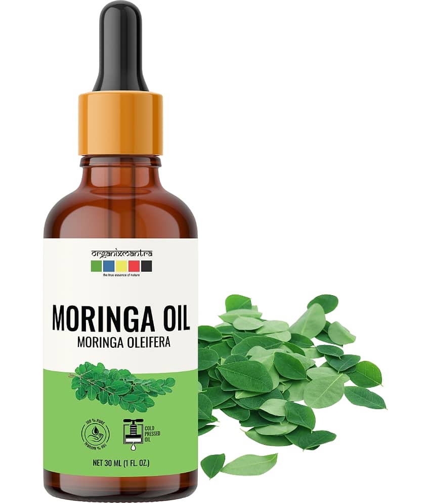 Organix Mantra Moringa Oil, 100% Pure, Natural & Cold Pressed Organic Oil, 30ML