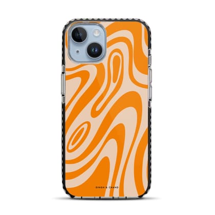 Citrus Swirl iPhone 14 Stride Phone Case-Stride