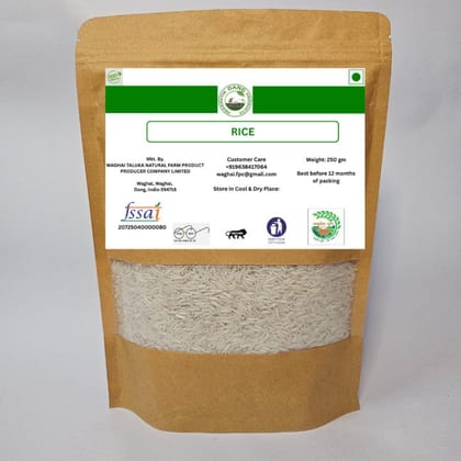 Rice - 250 gm - 250 gm - One pack of rice