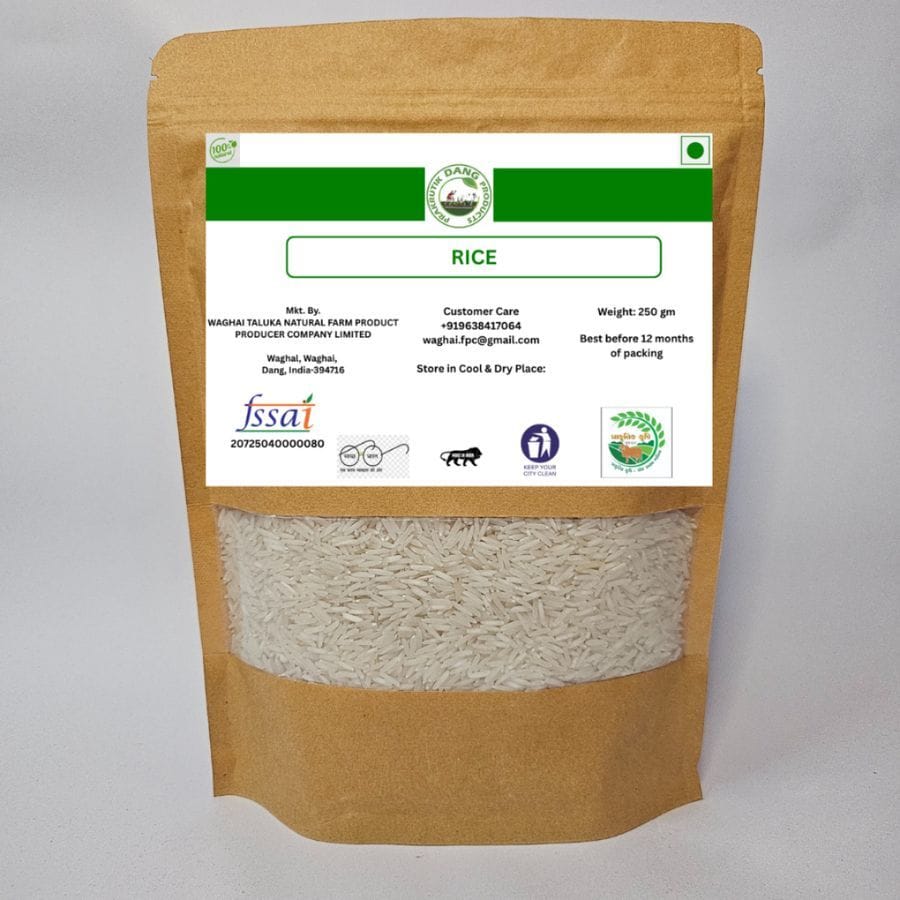 Rice - 250 gm - 250 gm - One pack of rice