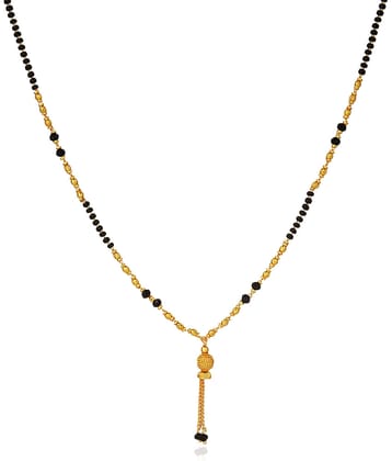 Darshini Designs - Black Mangalsutra ( Pack of 1 )