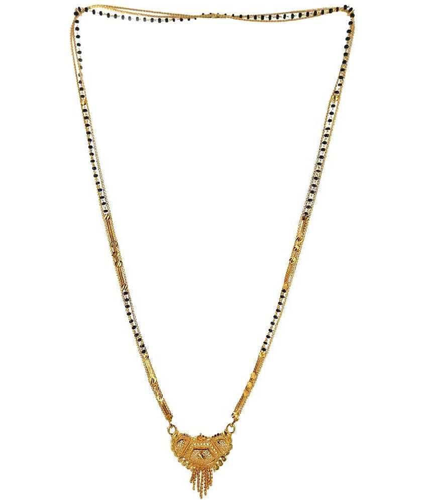 Shankhraj Mall Gold Plated Letest & Designer Mangalsutra For Women-100188