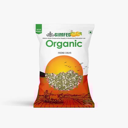 SIMFED Organic Moong Dal Chilka 500g