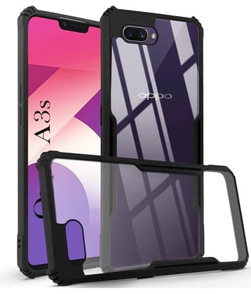 VAKIBO Plain Cases Compatible For Rubber Oppo A3s ( Pack of 1 )