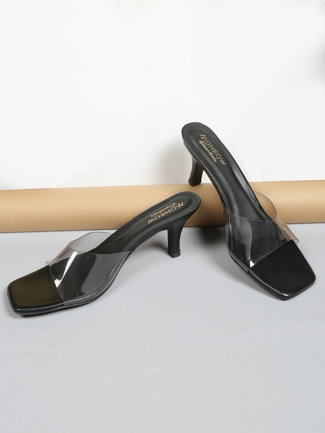 Natalie Black Kitten Heels-41 / Black