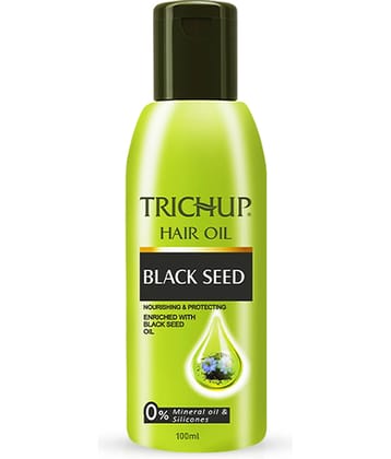 Trichup Black Seed Hair Oil 200ml - Ayurvedic Hair Growth Oil, Anti-Hair Fall, Scalp Nourishing & Strengthening Oil for Healthy Hair