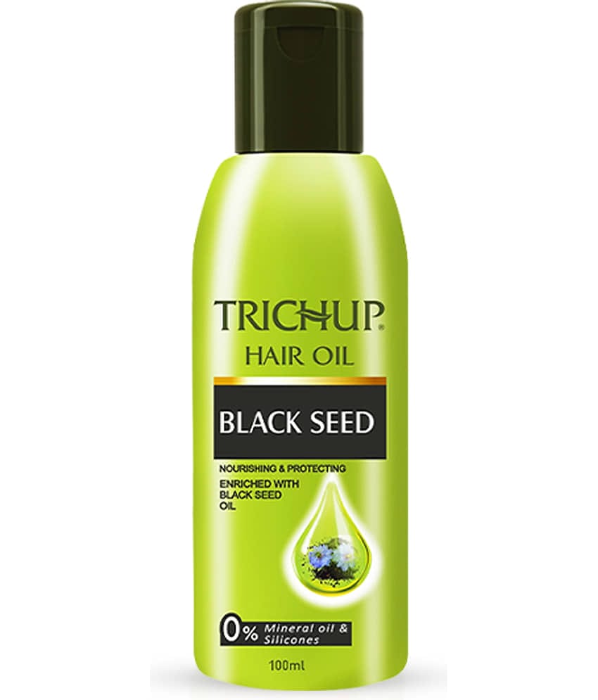Trichup Black Seed Hair Oil 200ml - Ayurvedic Hair Growth Oil, Anti-Hair Fall, Scalp Nourishing & Strengthening Oil for Healthy Hair