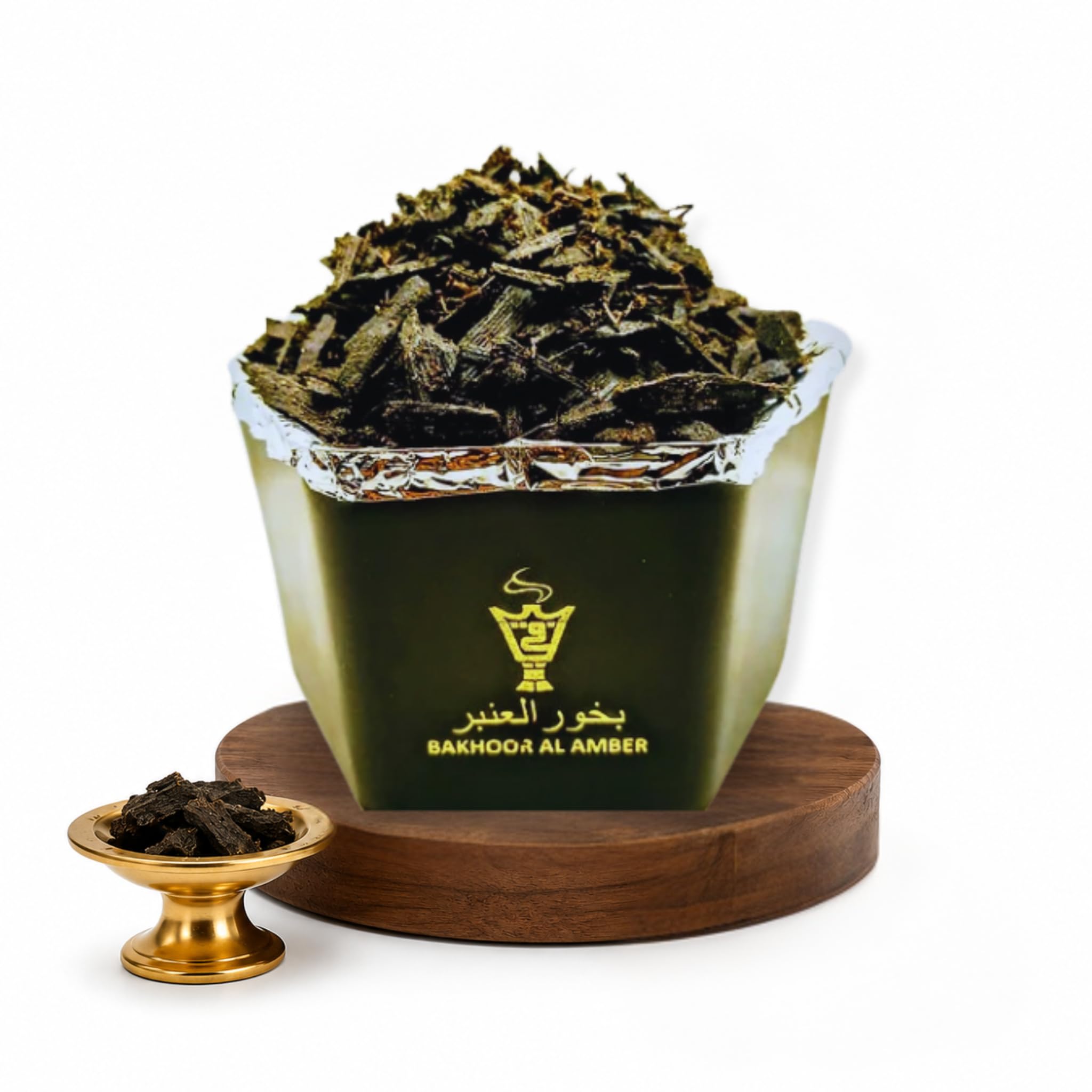 alNaqi Bakhoor Al Amber – 50g | Premium Handcrafted Incense | Rich Woody & Sweet Aroma | Ideal for Pooja, Meditation, Relaxation & Home Fragrance