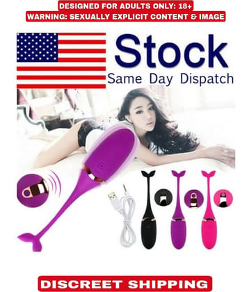 10 Speed Vibrating Fish Shaped Egg With Wireless Remote Control And USB Charging Sex Toy For Women By Naughty World