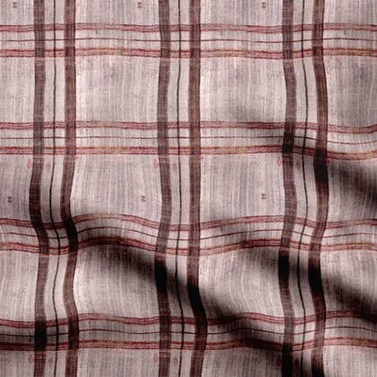 Khadi plaid-Cotton