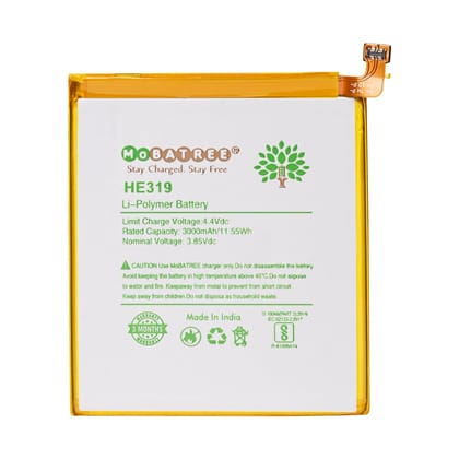 Mobatree Original Mobile Battery For Nokia 3 - HE319, 2630 mAh (6 months Guarantee)