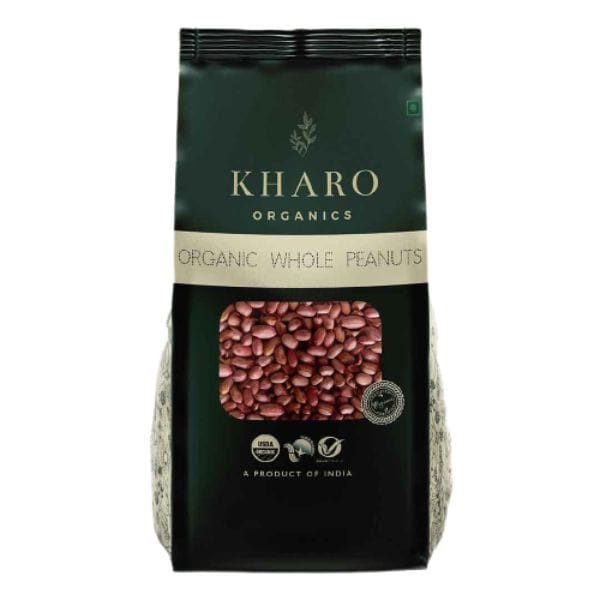 Kharo Organics Whole Peanuts 500 Gms