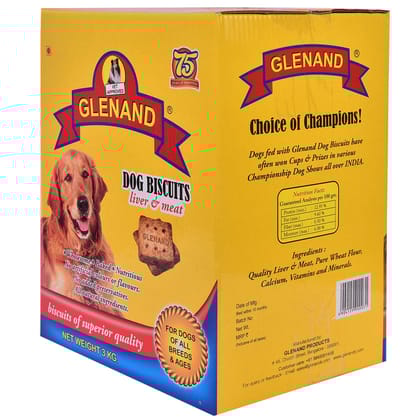 Glenand Dog Biscuits 3kg