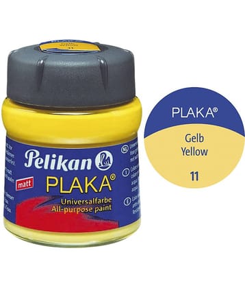 PAINT PLAKA STD SHADES 50 ML YELLOW