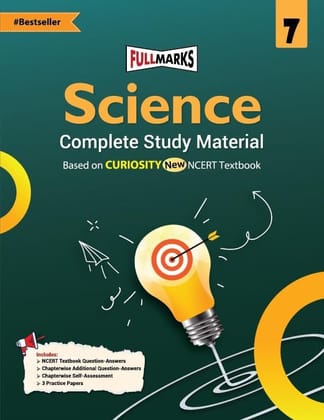 Full Marks Science Complete Study Material Class 7 | Based on CURIOSITY New NCERT Textbook and CBSE Syllabus | Includes Chapterwise Summary, Solved Q/A, Practice Papers and More Paperback