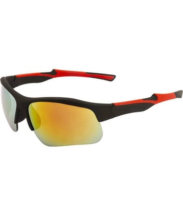 Clark n' Palmer - Multicolor Wrap Around Sunglasses ( SM 121 )